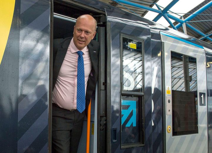 Transport Secretary Chris Grayling picked a fight with rail trade unions over how fare increases are decided.