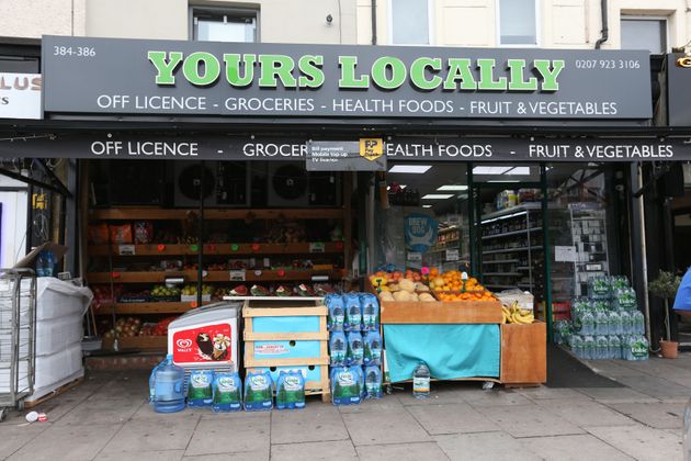 Charles was restrained this store in Dalston, east London