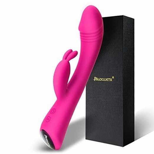 PALOQUETH Waterproof G-Spot Rabbit Vibrator