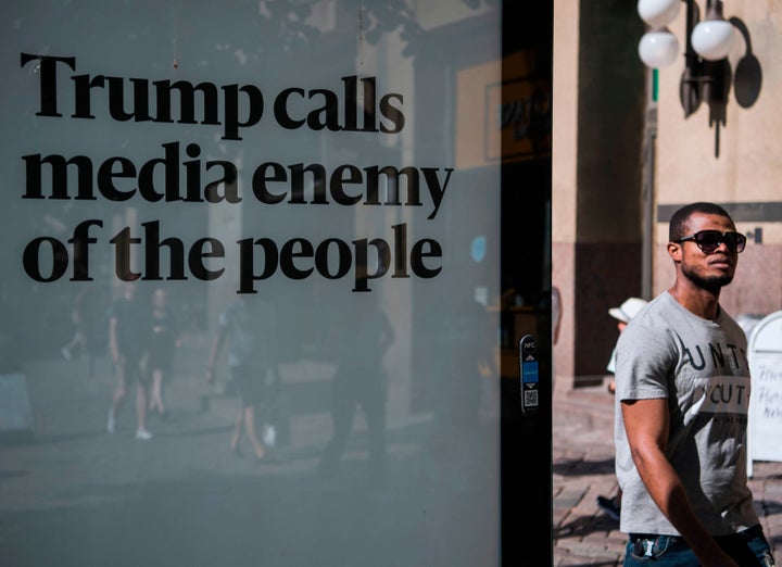 Hundreds of newspapers have banded together this week to push back against President Trump's attacks on the media.