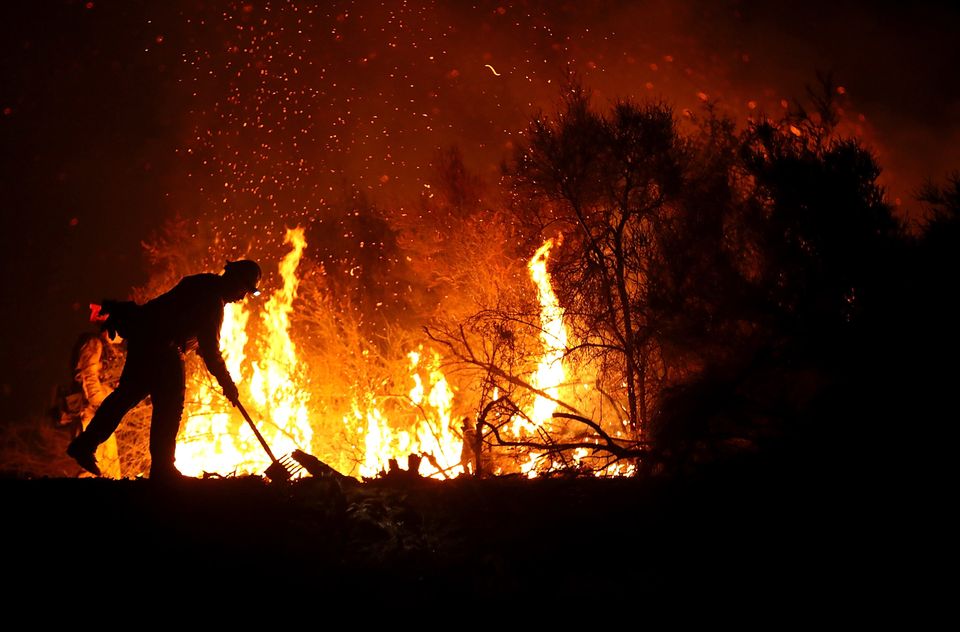 The fire is the culmination of two blazes, the River Fire and Ranch Fire.