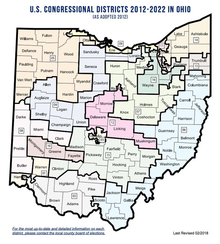 Federal Court Oks Suit Challenging Ohios Gerrymandered Congressional