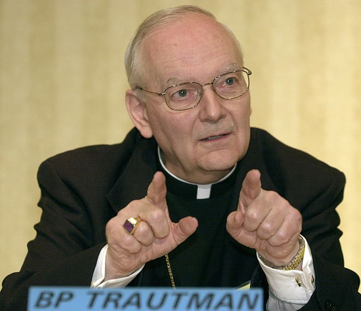 Bishop Donald W. Trautman is the former leader of the Diocese of Erie. He's seen here in 2003.