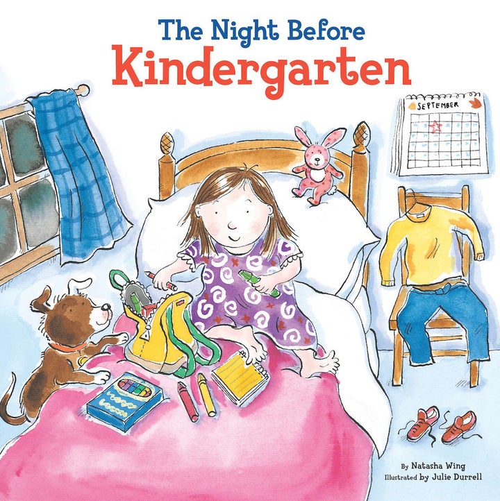 Children's books like <i>The Night Before Kindergarten </i>by Natasha Wing can make it easier for kids to underst