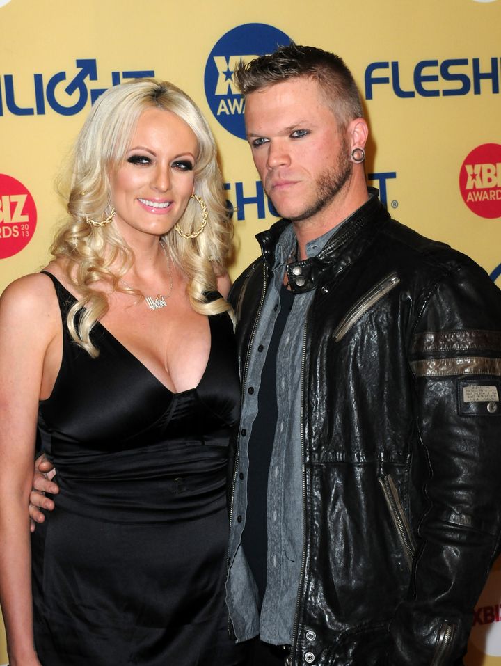 Stormy with ex-husband Brendon Miller