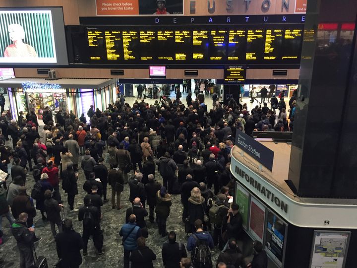 Euston Station will be closed for three weekends this summer.