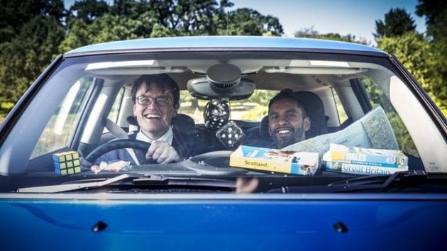 Eric Monkman (left) and Bobby Seagull.