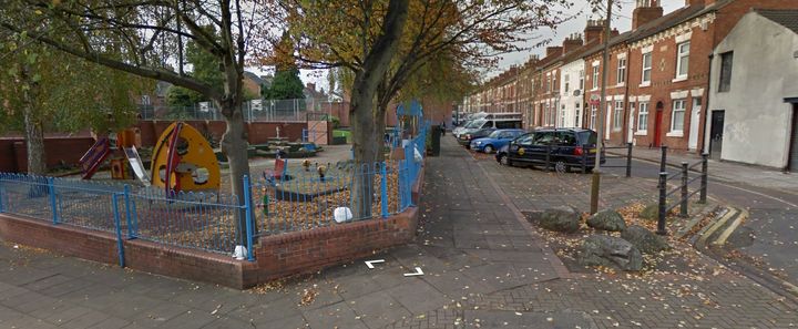 A 50-year-old woman was attacked near a children's playground in Leicester on 3 August