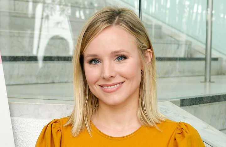 Kristen Bell joked that she needs coffee before she interacts with her kids in the morning, and we totally get it. 