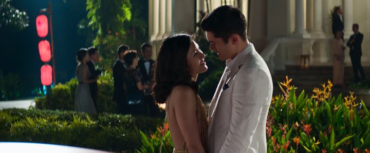 Wu and Golding in “Crazy Rich Asians.”