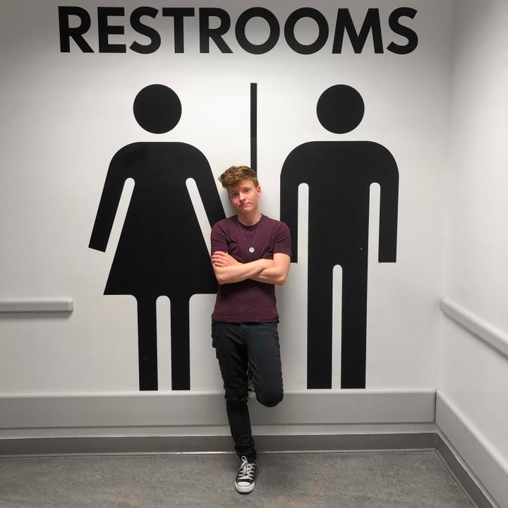 "Using the men’s restroom means that I have to pray that I’m not already leaking when I walk in there and figure out the best ways to keep myself safe while discreetly tending to my period."