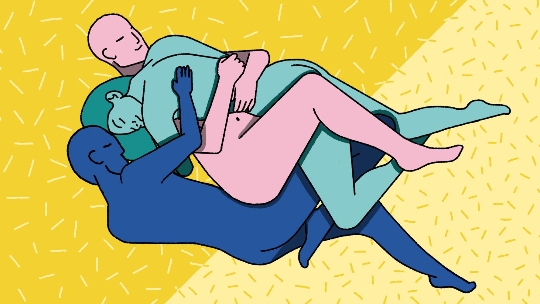 Bisexual Porn Mmf Threesomes Animated - It's Time To Talk About All Those MMF Threesomes On TV | HuffPost  Entertainment
