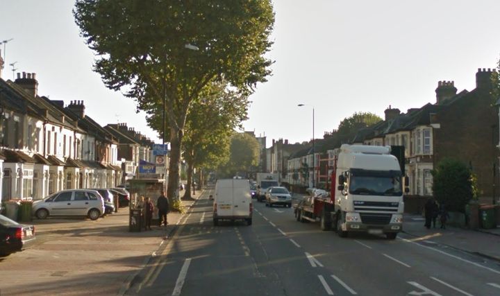 The incident occurred on Thursday along Romford Road in Newham, east London (file photo).
