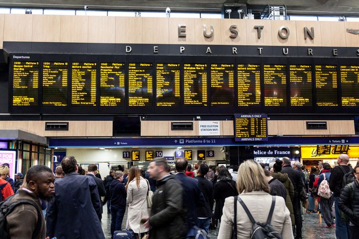 Rail passengers face disruption as London's Euston station closes for essential works.