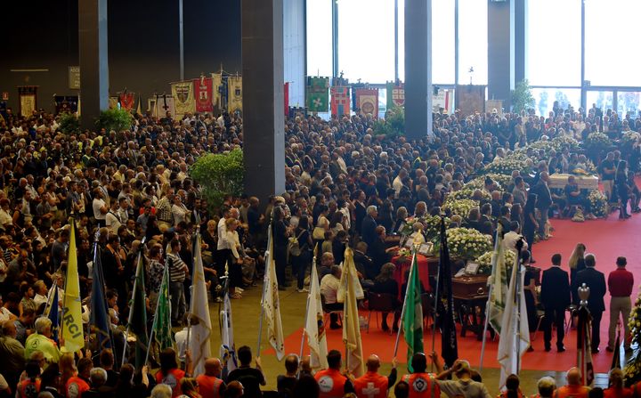 The state funeral of the victims of the Morandi Bridge collapse.