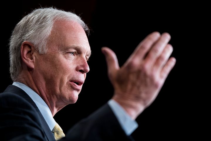 Sen. Ron Johnson (R-Wis.) said he believes former CIA head John Brennan "crossed the line," but that he doesn't want the revocation of security clearances to become routine.