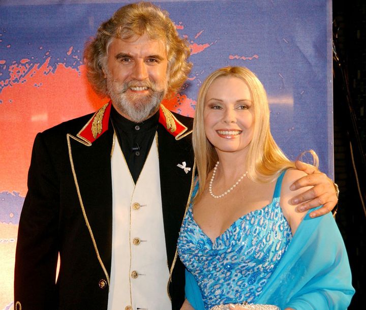 Billy with wife Pamela Stephenson