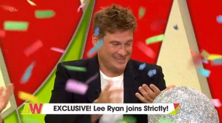Lee Ryan is the latest star to join 'Strictly Come Dancing'