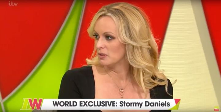 Stormy Daniels' 'Loose Women' interview finally aired on Monday