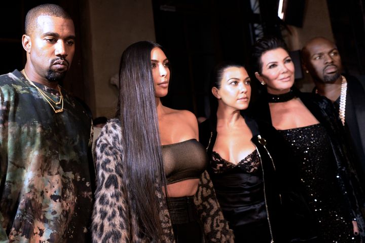Kanye West, a pictorial stand-in for you keeping up with the Kardashians.