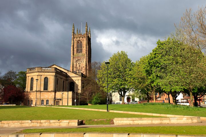 Derby Cathedral.