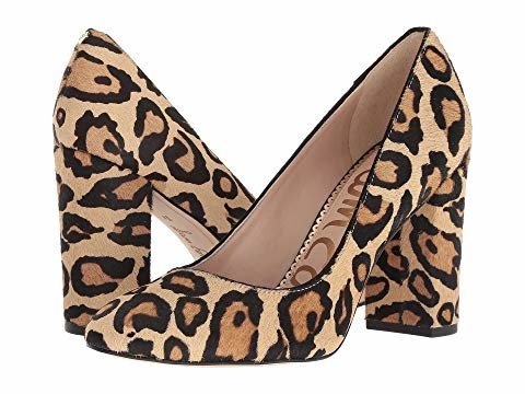 wide foot block heels