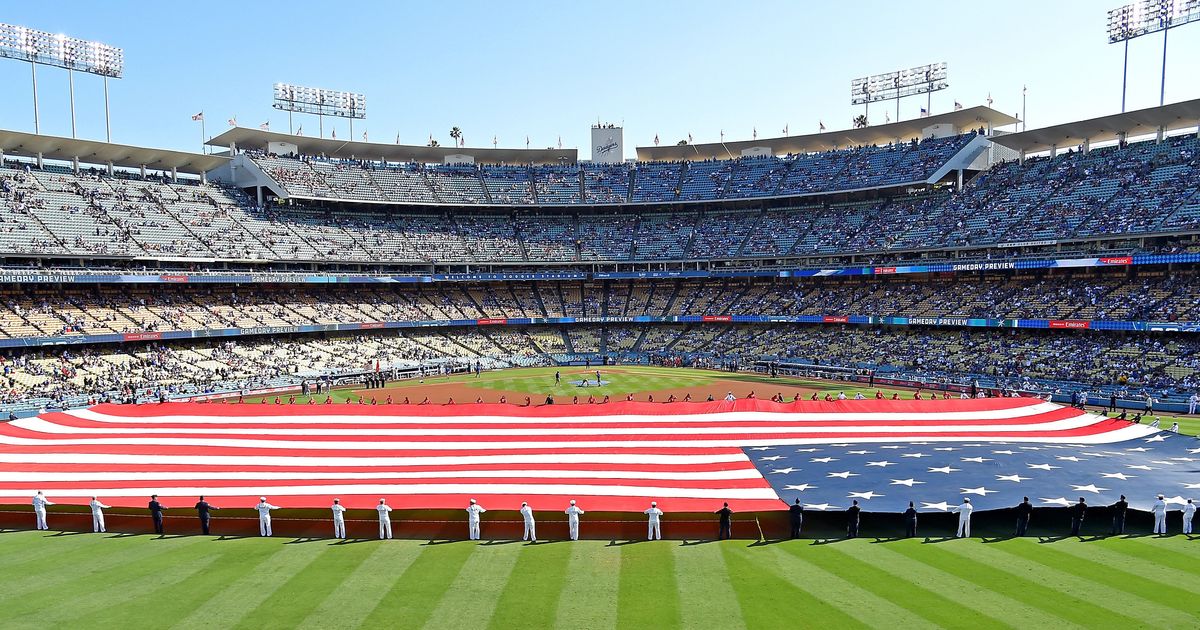 MLB goes camo, patriotism blends into background 