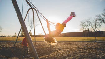 Image result for little girl's shoes against a blue sky on a swing