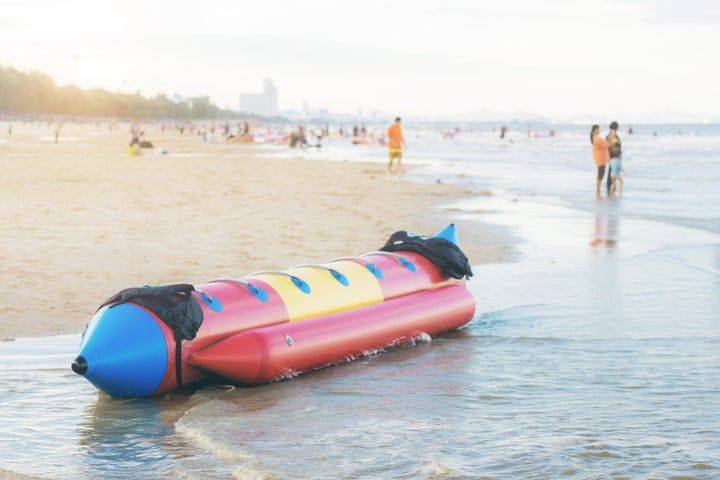 <strong>An inflatable banana boat (file photo).</strong>