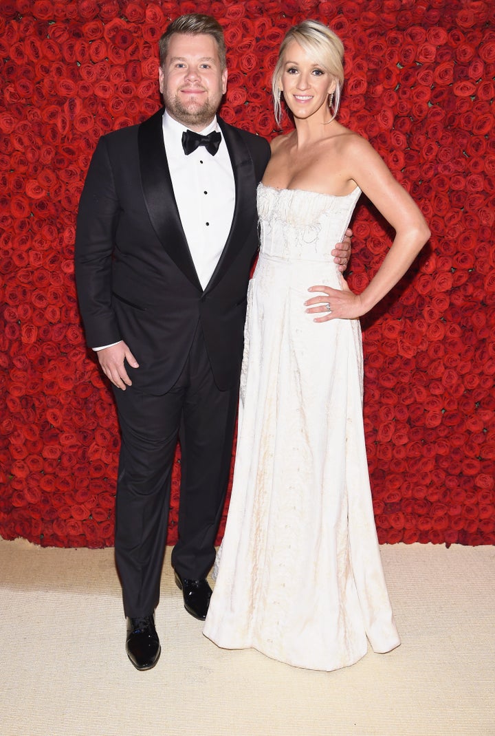 Corden has joked about the parenting struggles he's experienced alongside Carey, from traveling with kids to simply taking them out to lunch. 
