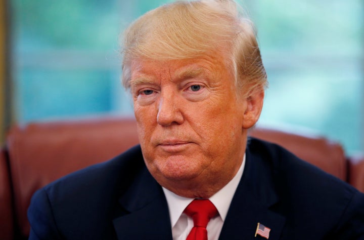 President Donald Trump keeps making excuses about why he won't release his tax returns.