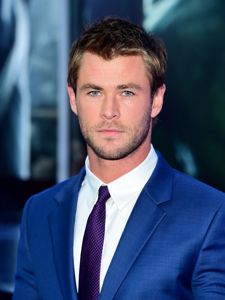 Chris Hemsworth who plays Thor in the Marvel superheroes universe was fourth on the list