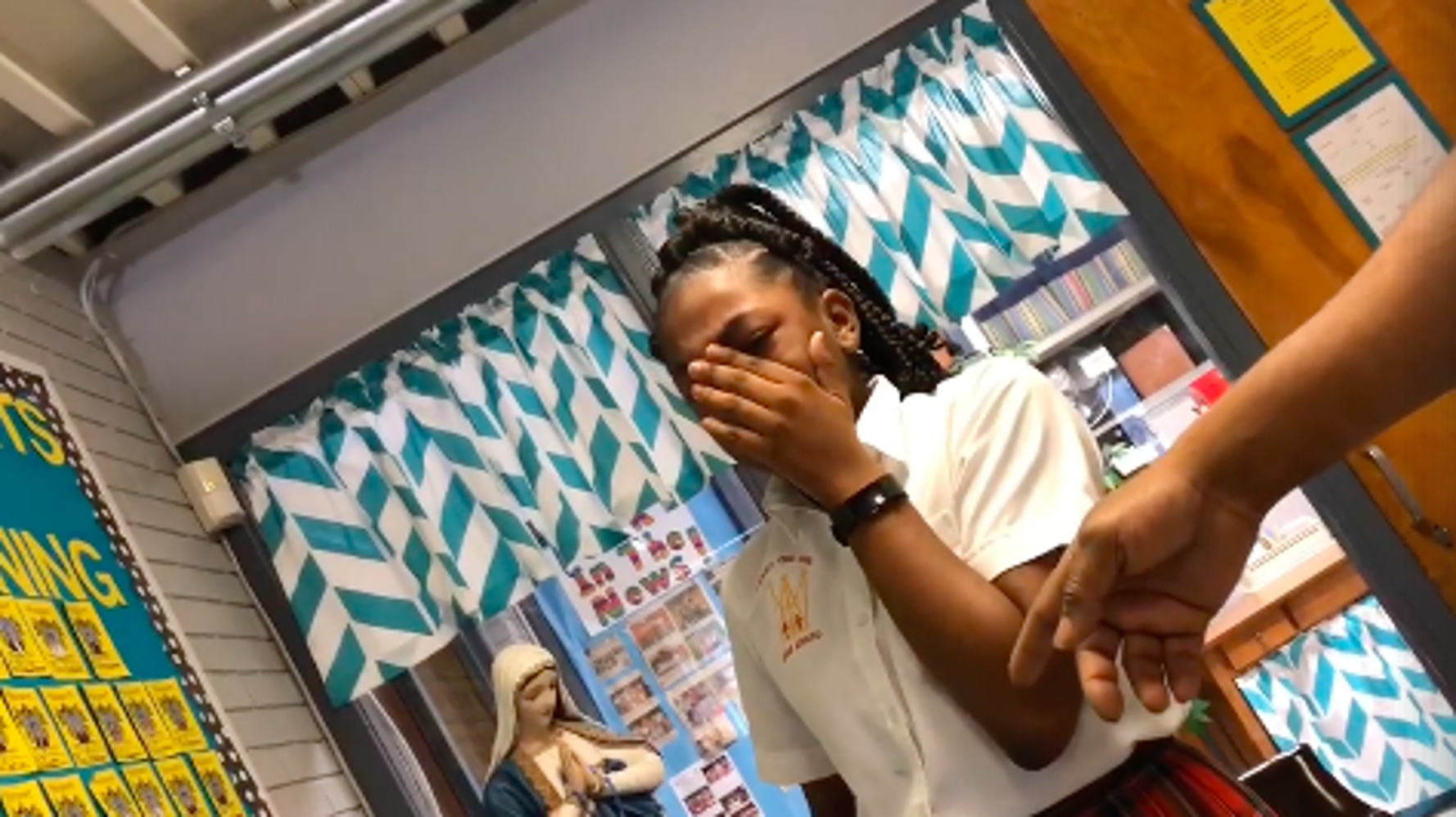Girl Gets Removed From Catholic Middle School For Hairstyle