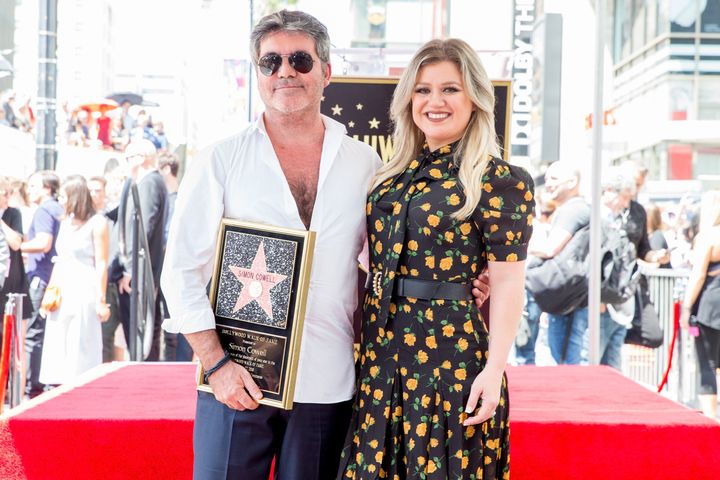 Kelly Clarkson gave a speech about her former mentor