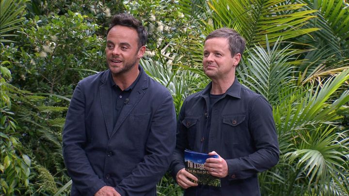 Ant and Dec on last year's 'I'm A Celebrity'