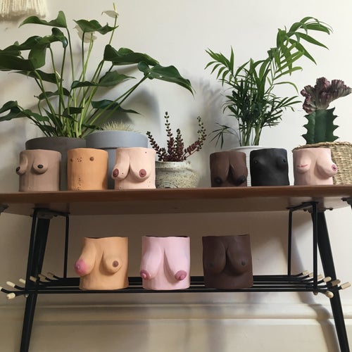 These Boob Pots Celebrate Women's Bodies In All Their Glorious Diversity |  HuffPost UK Life