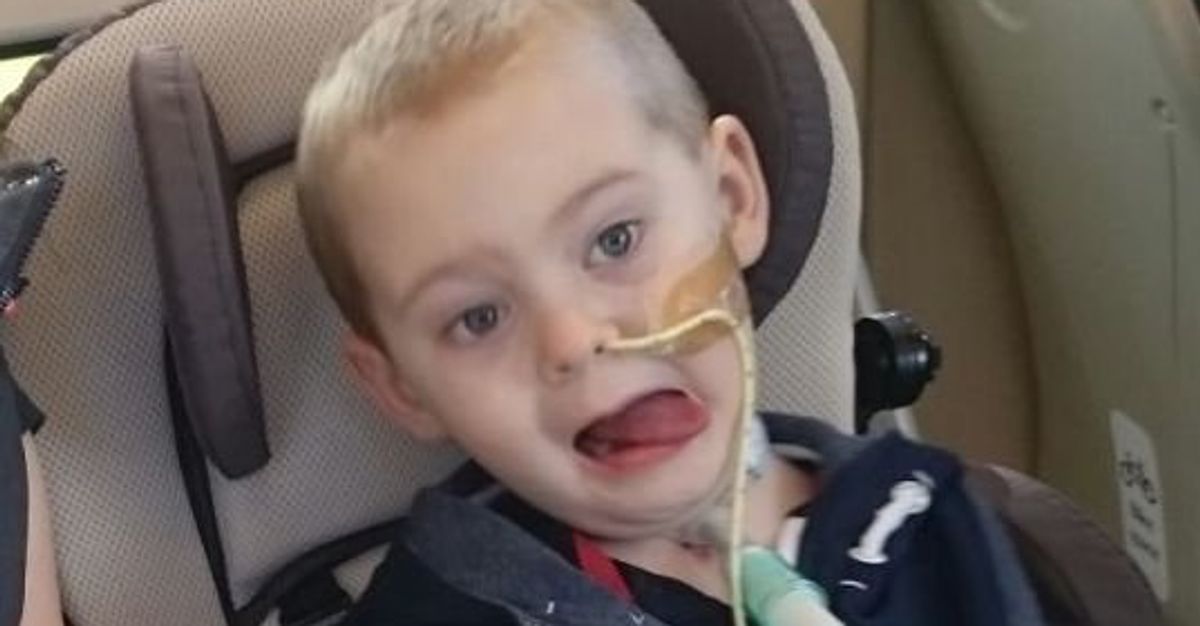 Selfless 4-Year-Old Paralysed By Rare Virus Praised For Helping Kids In ...