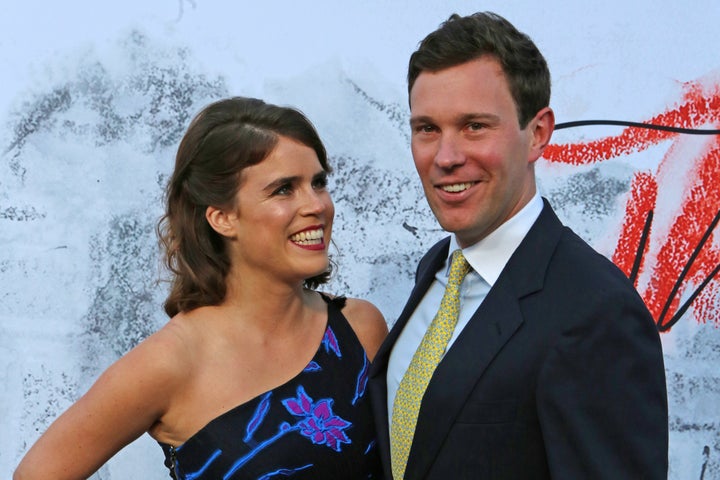 Princess Eugenie of York and Jack Brooksbank at the Serpentine Summer Party 2018 in London, England.