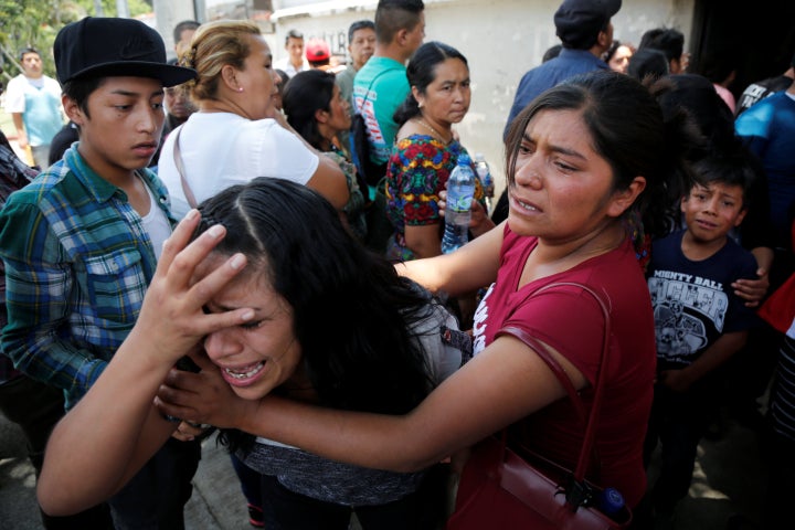 Guatemalan migrant Maria del Carmen Tambriz was sent back to Guatemala without her daughter after they were separated by U.S. border officials.