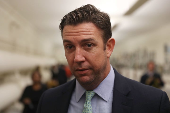 Rep. Duncan Hunter (R-Calif.) speaks to the media on Jan. 10, 2017, in Washington, D.C.