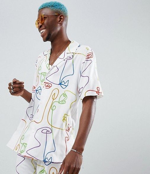 Matisse inspired prints have been a key trend in summer 2018 and we don't want them to stop. Good on anyone, these shirts will be the life of the party, exam hall and cafeteria. (ASOS, size XS-L available, &pound;35)