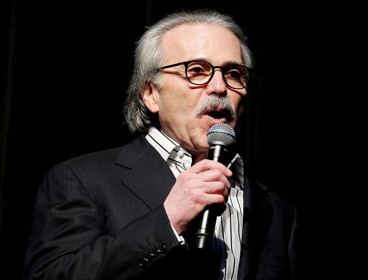 David Pecker, CEO of American Media Inc., provided information to federal prosecutors about hush payments to women who allegedly had affairs with Trump.