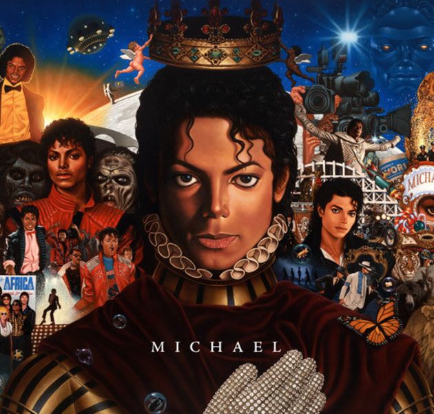 ﻿The cover art for 'Michael'