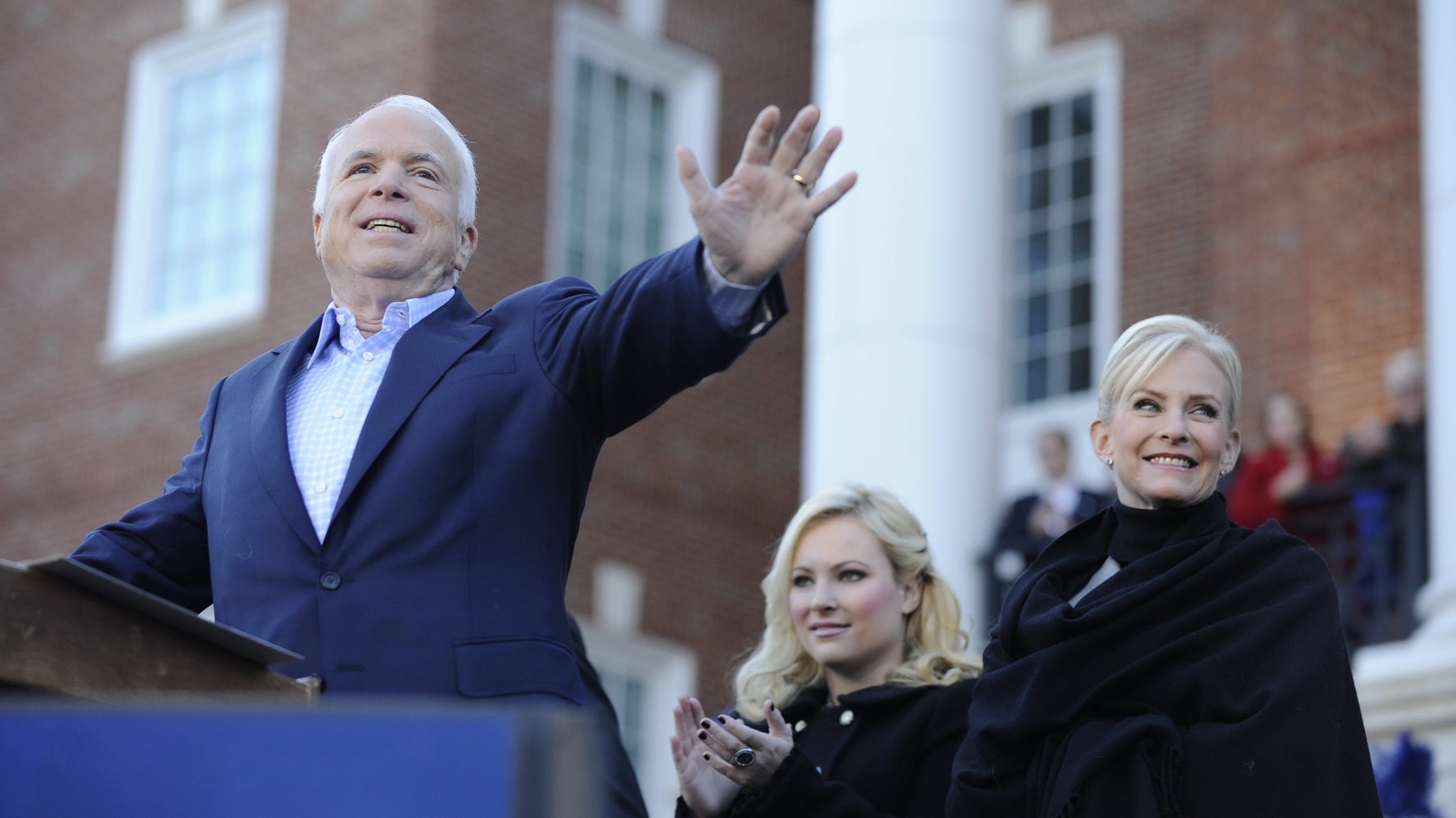 Cindy And Meghan McCain Mourn John McCain With Heartbreaking Tribute