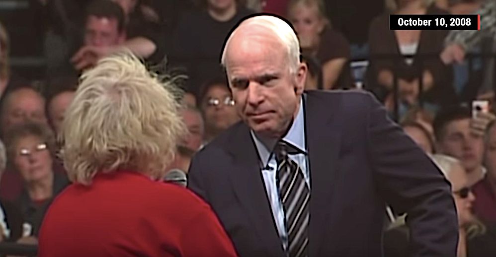 The Real Story Behind John McCain's Famous Campaign Rally Moment | HuffPost