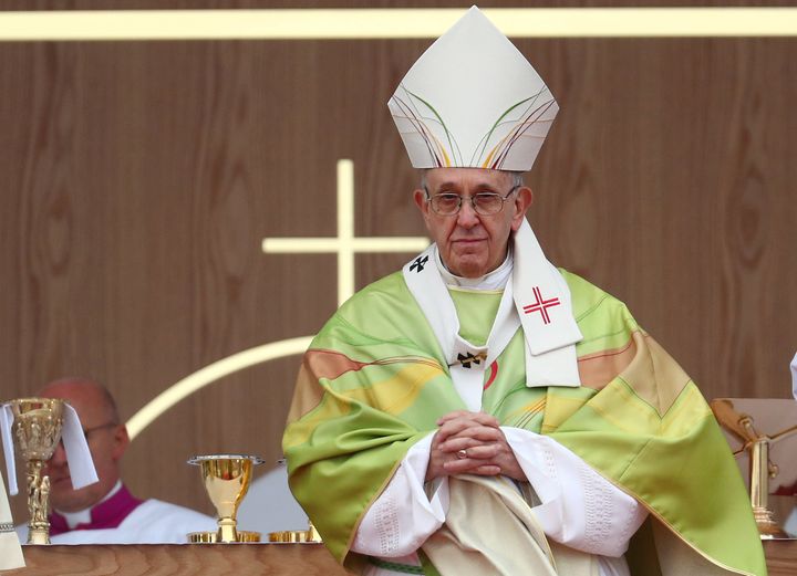 On Sunday, Pope Francis urged parents not to condemn their gay children or throw them out of the house.