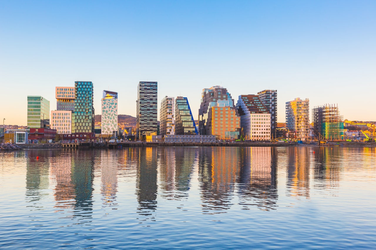 The neighborhood of Bjorvika in Oslo, Norway. The country has the biggest sovereign wealth fund in the world.