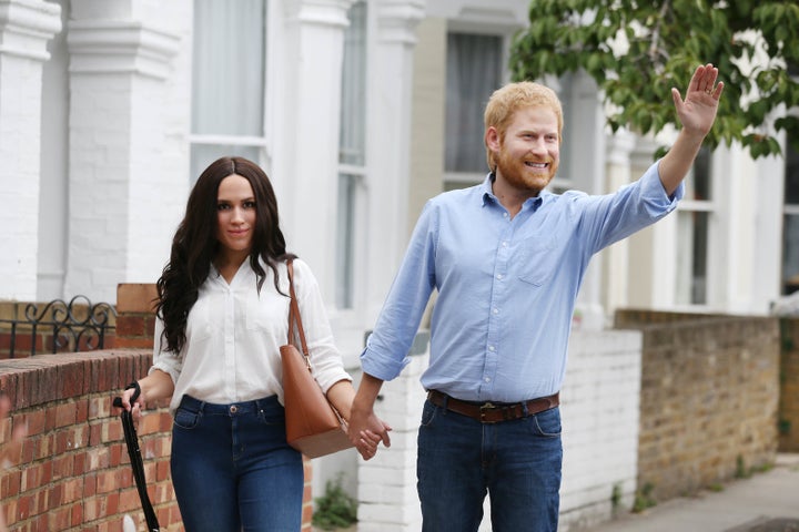 The Madame Tussauds London attraction out in public on Aug. 22. 