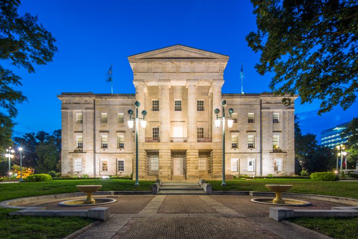 North Carolina’s Capitol, in Raleigh. The state’s congressional map, one of the most severely gerrymandered in the country, was ruled unconstitutional by a federal court on Aug. 27.