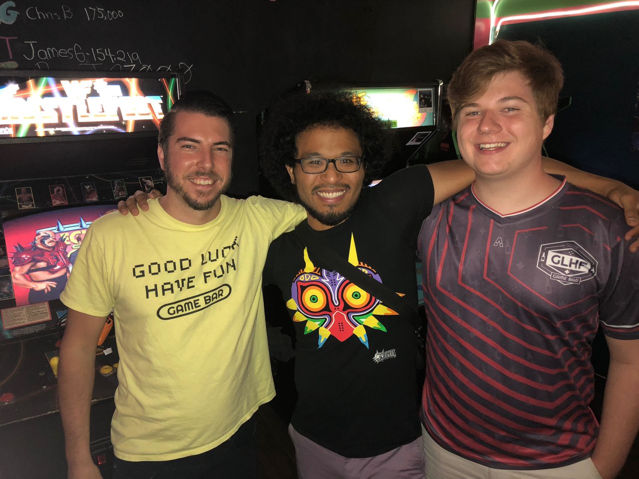 From left to right: Kyle Schmisek, Joshua Campbell and Mark Ronan, at Keg & Coin in Jacksonville.